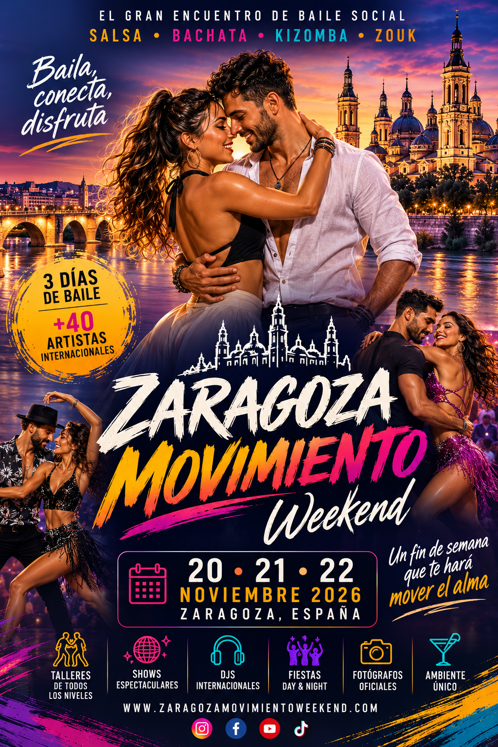 Zaragoza Movimiento Weekend